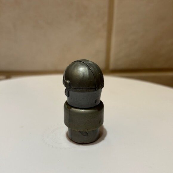 Vintage Fisher Price Little People Castle Set 993 Silver Knight Armor Figure '70 - Picture 5 of 8